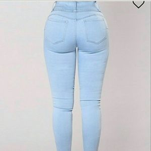 Wax jean"butt i love you"jeans